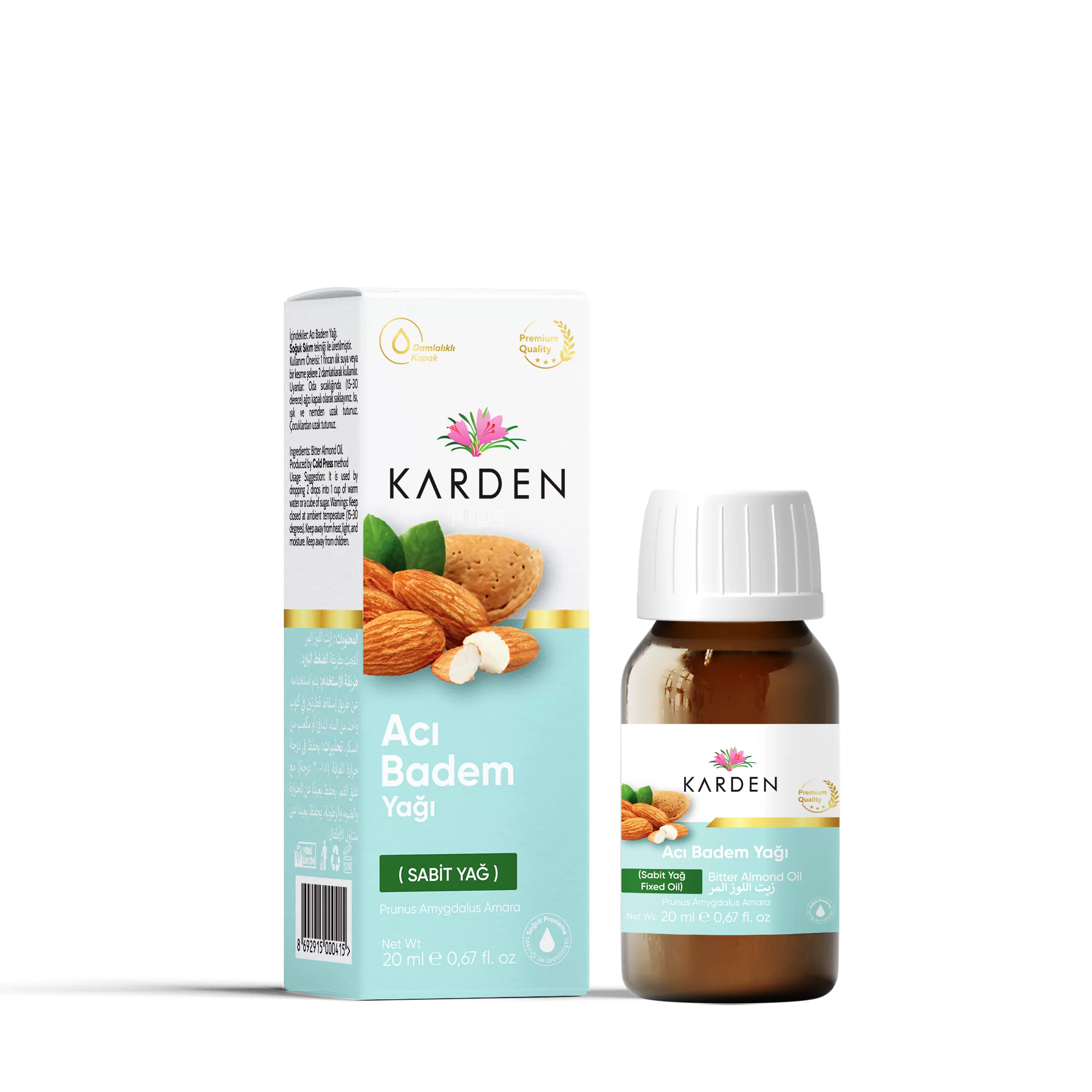 Acı Badem Yağı 20 ml