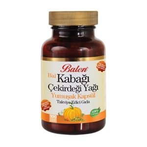 Bal Kabağı Çekirdeği Yağı Yumuşak Kapsül 1380 Mg