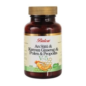 (V5) Arı Sütü GinsengPolen Propolis Tablet 1015 Mg