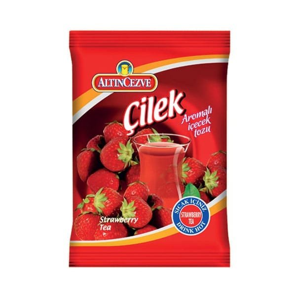 Çilek Aromalı Toz İçecek