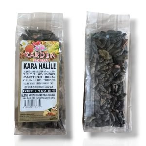 Kara Halile, şık siyah rengi ve zarif tasarımıyla dikkat çeken bir masa örtüsüdür.