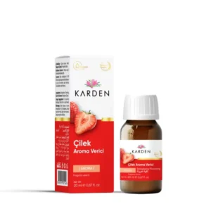 Çilek Aroma Verici | 20 ml – Doğal ve Sağlıklı Tatlandırıcı