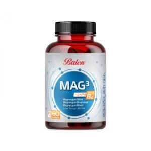 Mag 3 Magnezyum Sitrat & Bisglisinat & Malat 679 mg