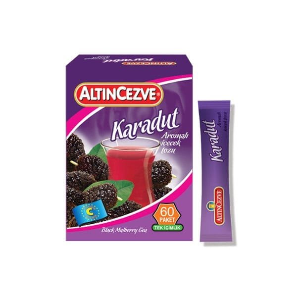 Tek Kullanımlık Karadut Aromalı Toz İçecek