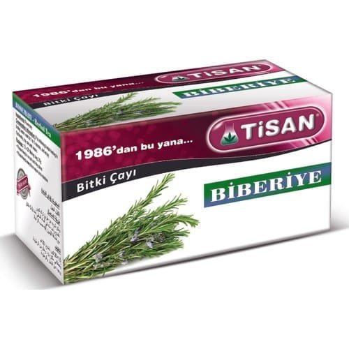 Biberiye Bitki Çayı 20 Sallama Poşet