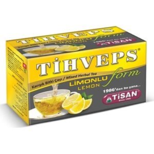 Tihveps Limon Aromalı Form Çayı 20 Süzen Poşet